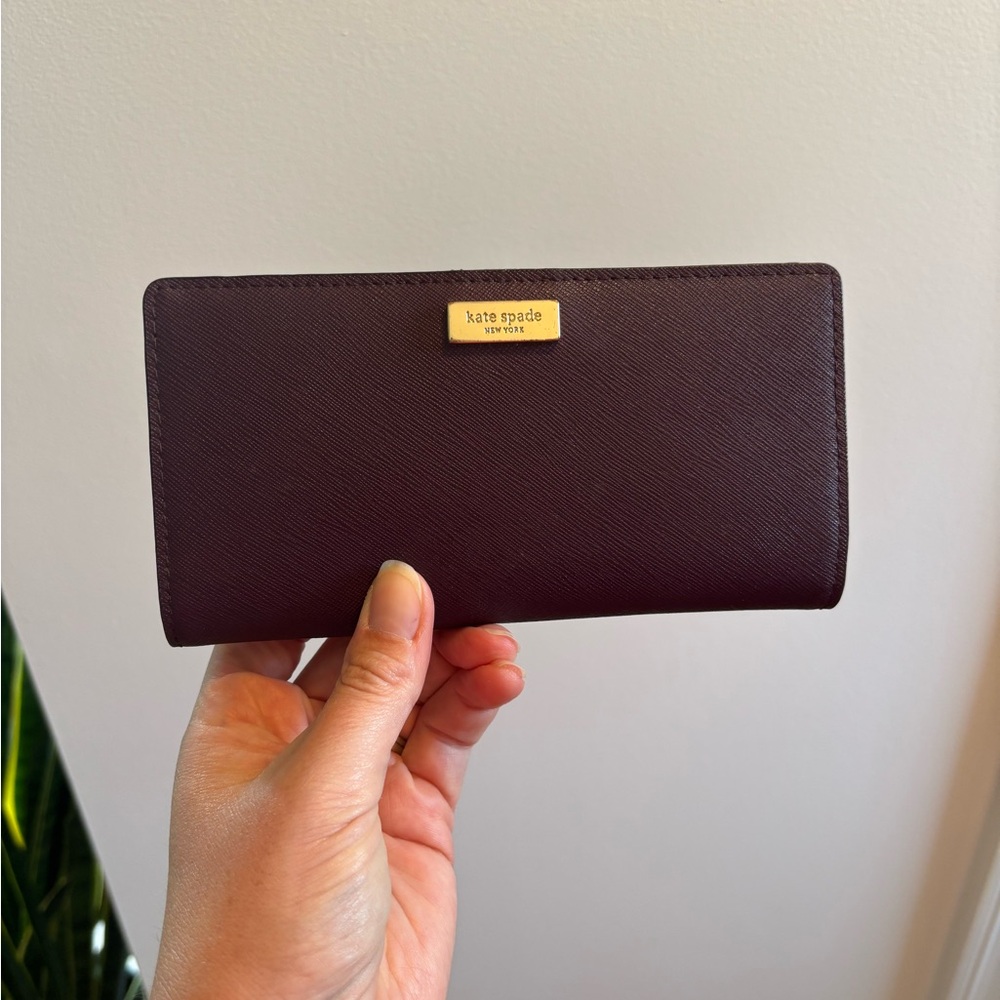 Kate Spade Dark Purple Wallet